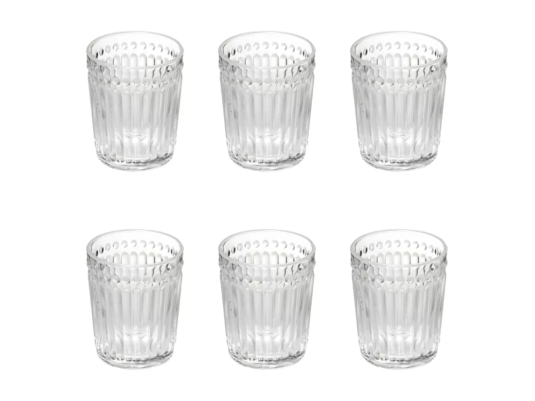 Lot de 6 Verres à Eau 