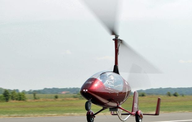 Tragschrauber-Rundflug ab Weiden in der Oberpfalz als Geschenk
