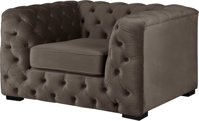 Home affaire Chesterfield-Sessel »Kalina Sessel« mit klassischer Chesterfield-Knopfheftung, sehr hochwertige Qualität