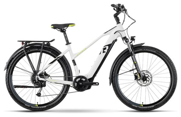 VTC Electrique Raymon CrossRay E 5.0 Lady Tektro M350 9V 500Wh 27.5'' Blanc