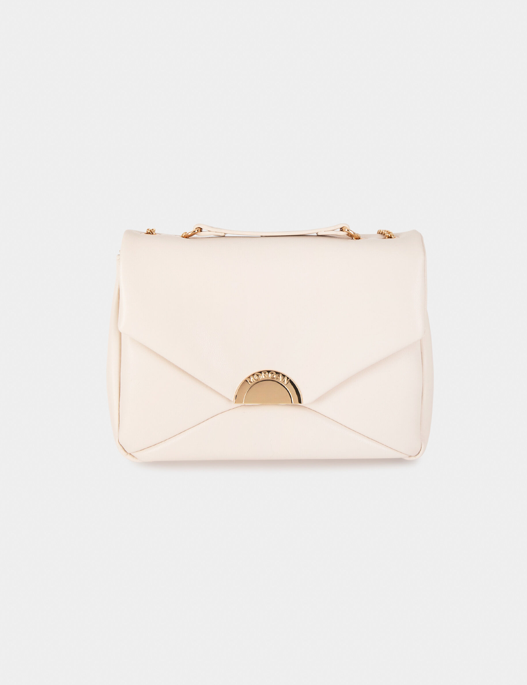 Sac effet enveloppe beige femme - beige