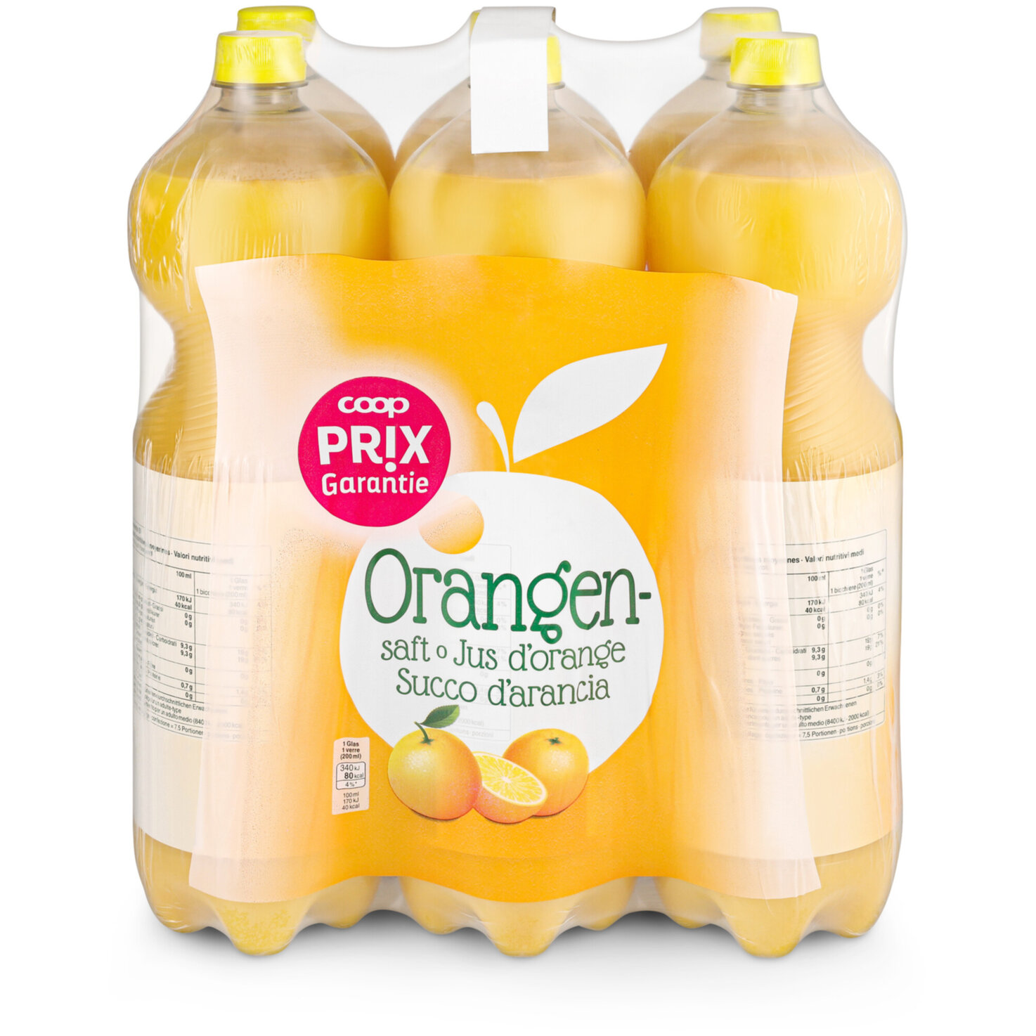 Prix Garantie Orangensaft 6x1.5l