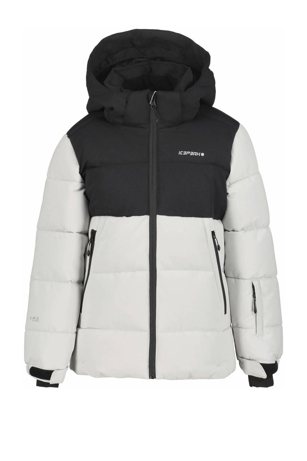 Icepeak ski-jack Louin lichtgrijs