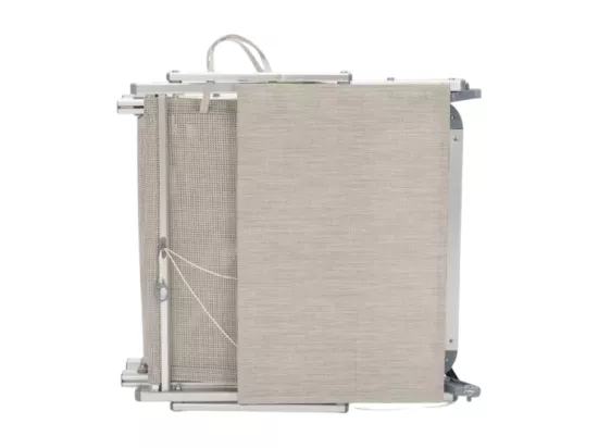 lot de 4 bain de soleil jardin transat piscine pliant moderne MALISS