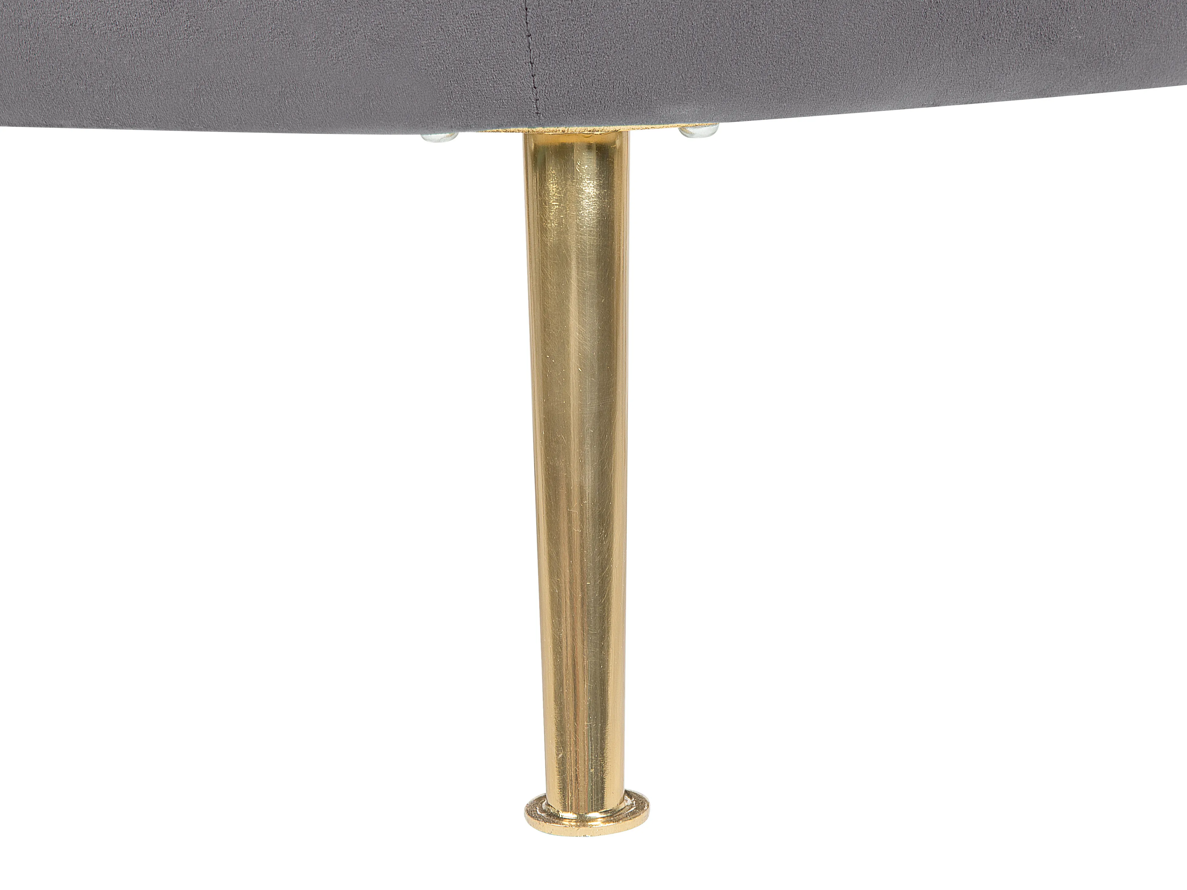 Fauteuil LANGA Fluweel Grijs
