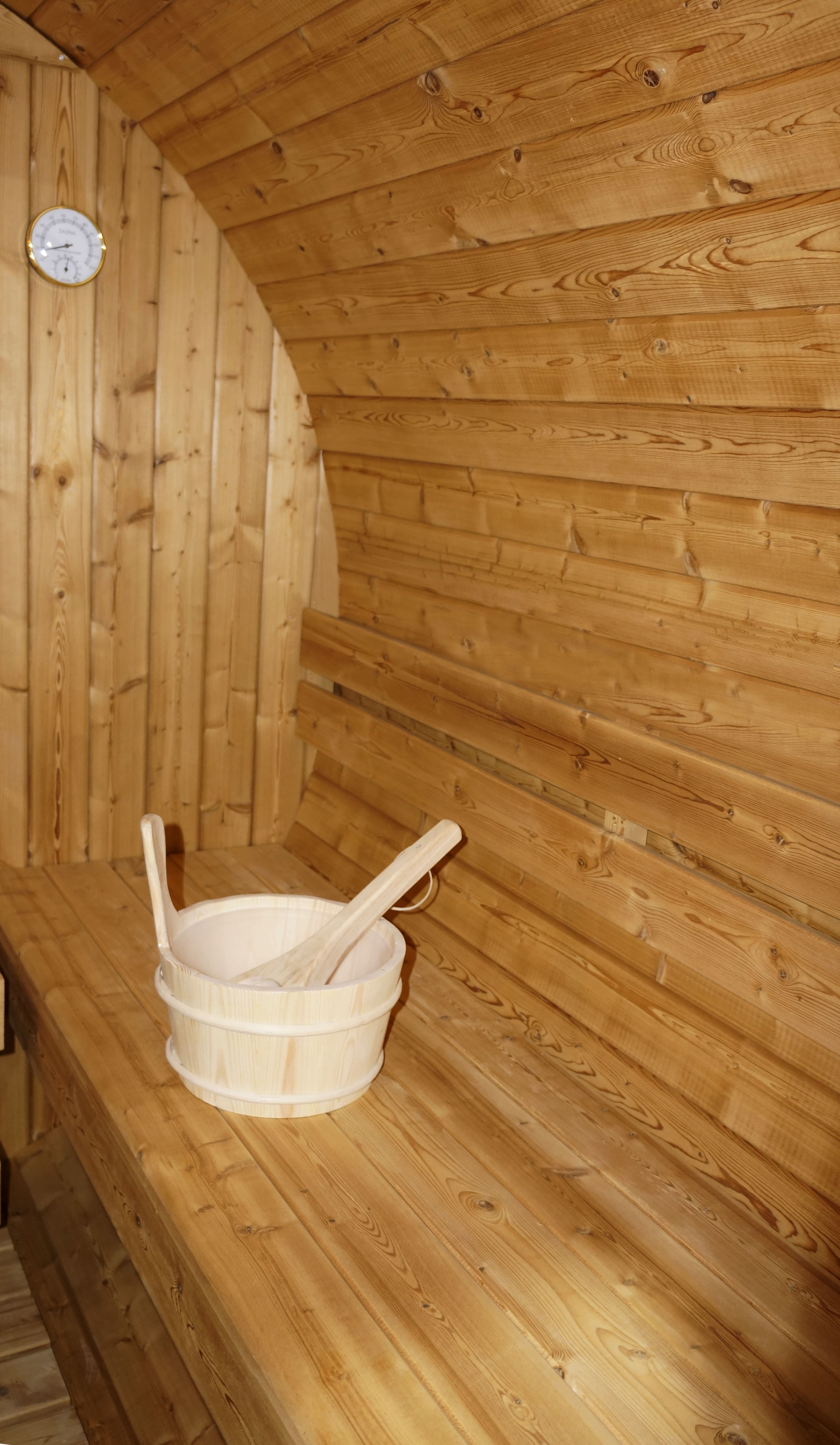 SANOTECHNIK Fasssauna TROMSÖ L