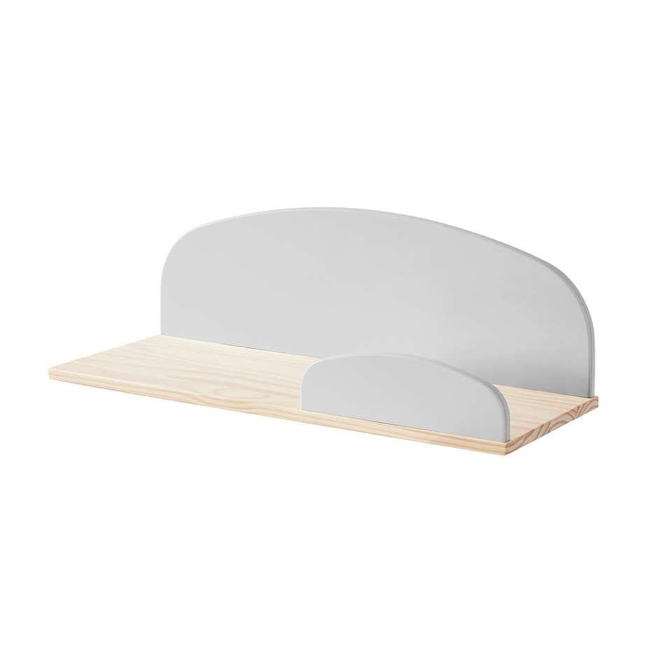 Vipack wandplank Kiddy - grijs - 65 cm