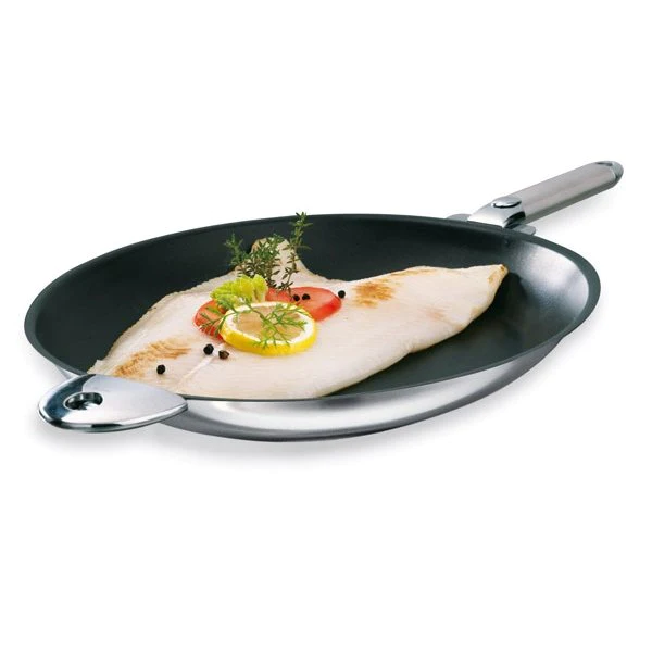 Poêle à poisson revêtue ovale Mutine Cristel