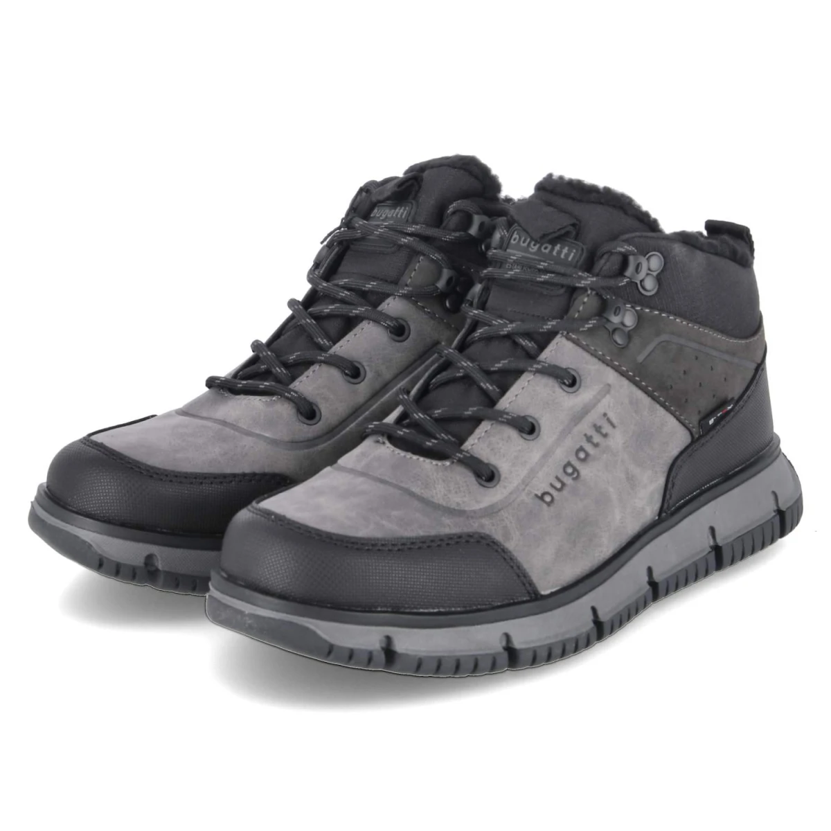 BugattiWinterboots - black / grey