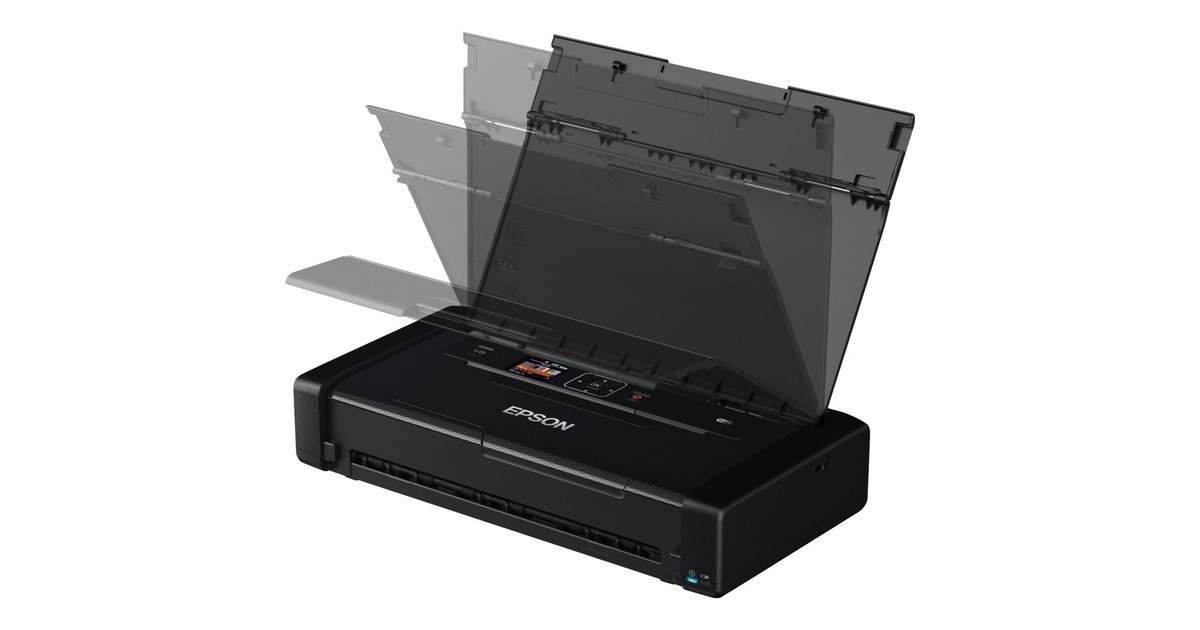 EpsonWorkForce WF-110W inkjetprinter  (Zwart, Wi-Fi)