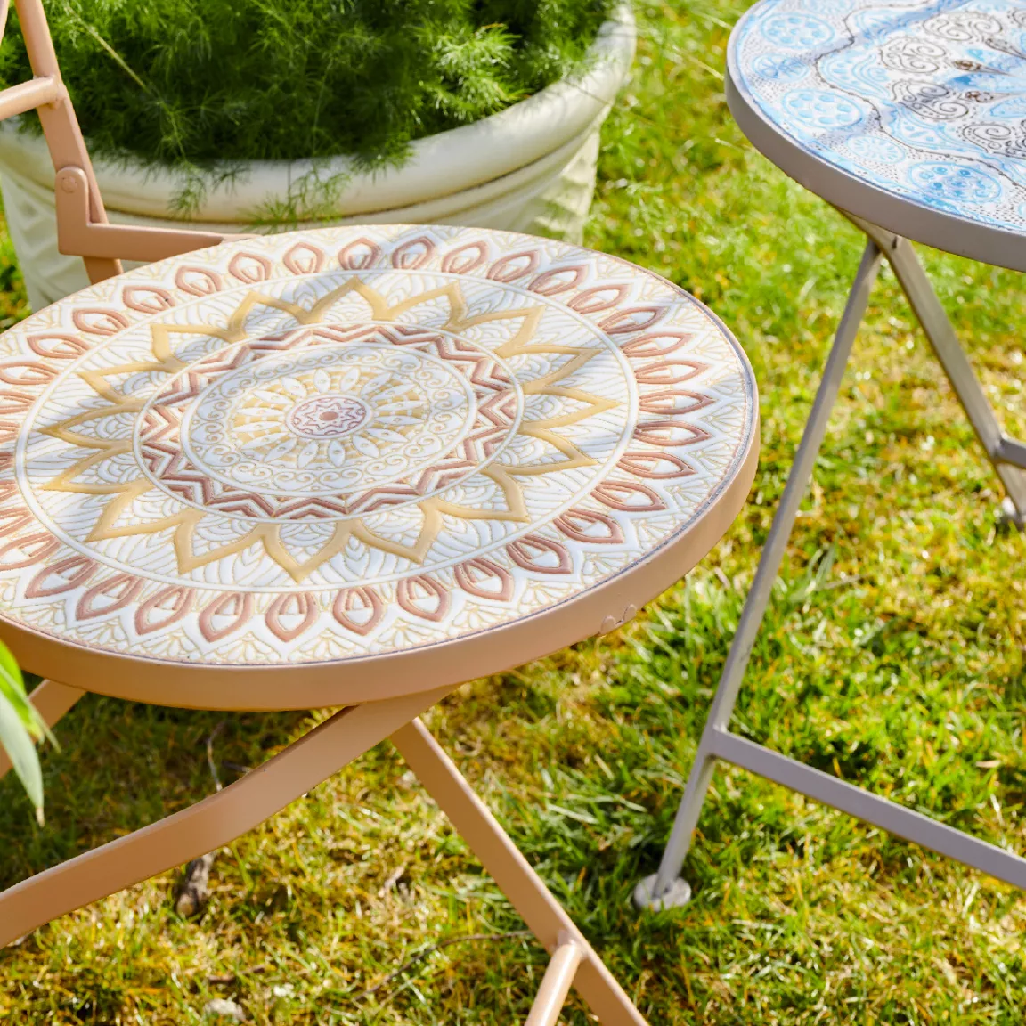 Chaise de bistro pliable Tavira Orange