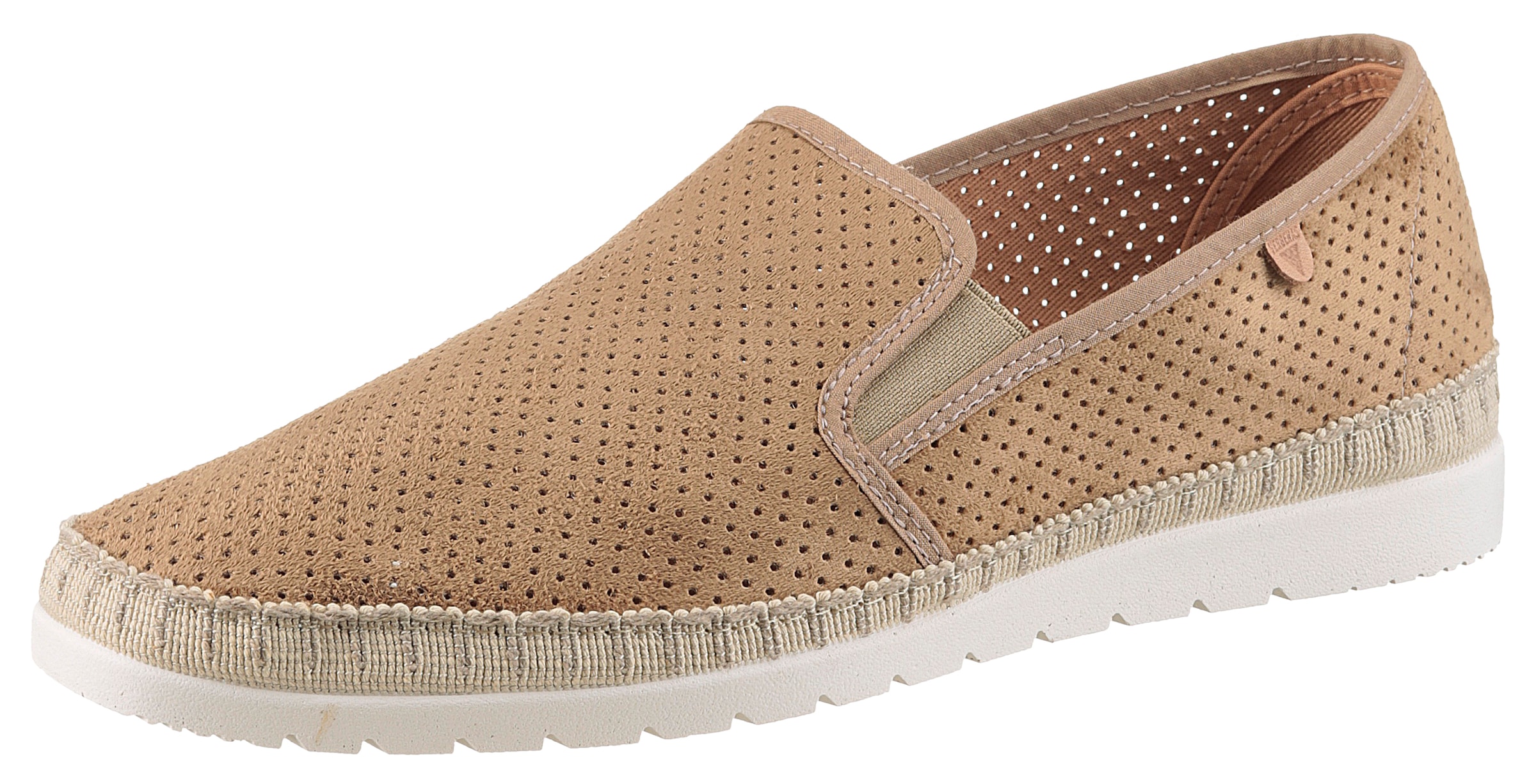 VERBENAS Slipper »Boris Hole Gallery«  Espadrilles, Sommerschuh, Freizeitschuh mit luftiger Perforierung