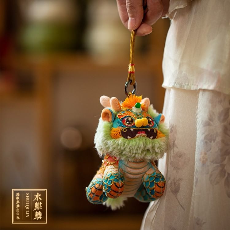 Embroidery Kingdom - Kirin Fragrance Pluche Pop DIY Borduurset / Borduurring / Set
