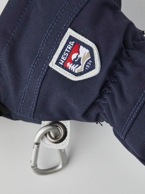 Hestra Army Leather Heli Ski JR Mitt<br>Holder hendene varme HELE dagen!