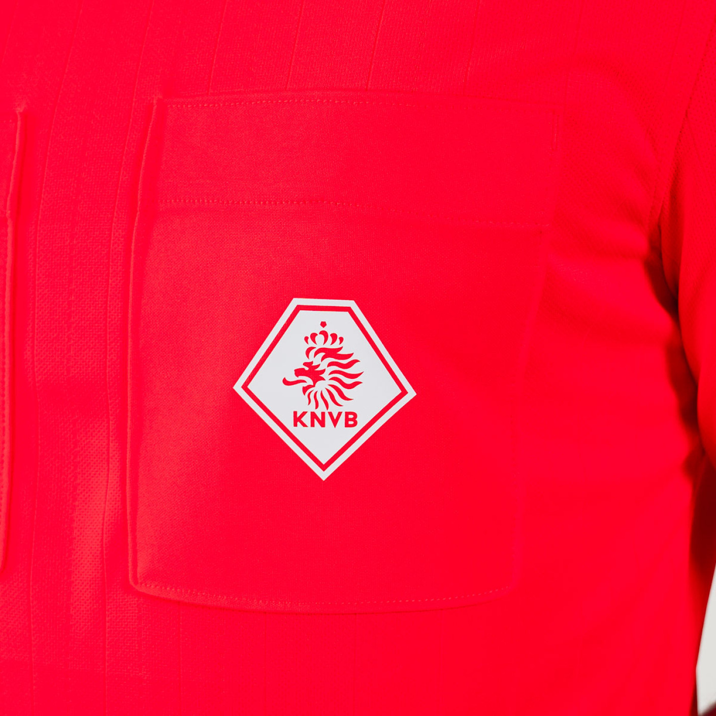 Nike KNVB Scheidsrechterstenue 2024-2026 Felrood Zwart