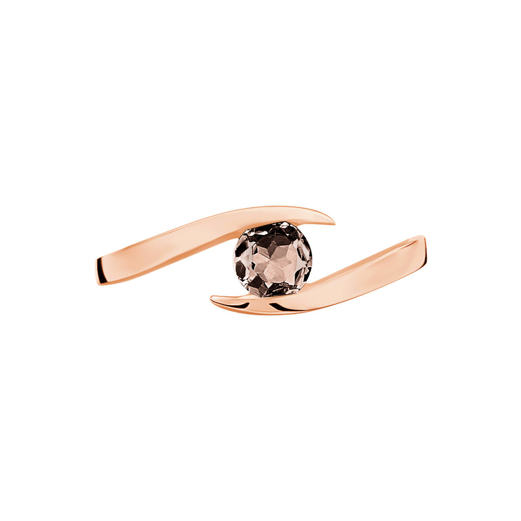 Bague Tiphaine Or Rose Quartz