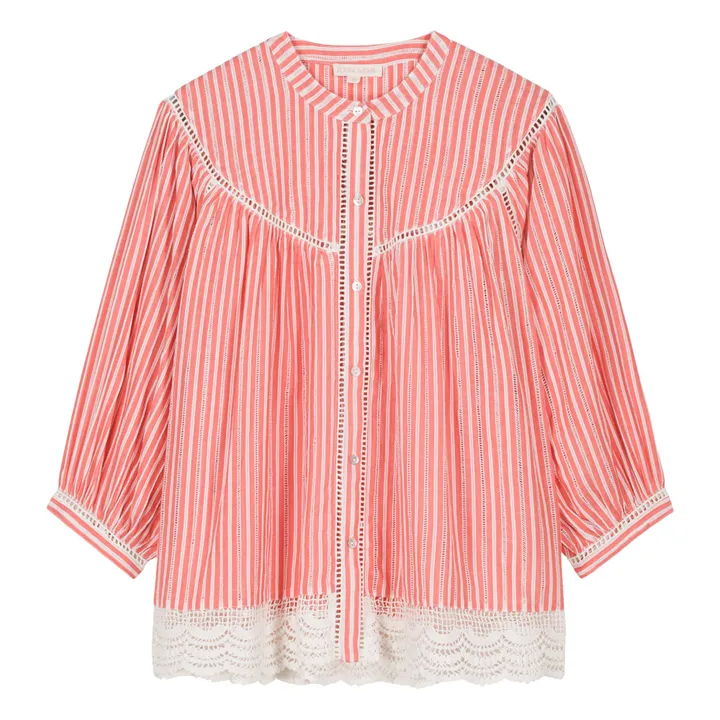 Louise Misha Blouse Livie Rayures - Collection Femme | Rose