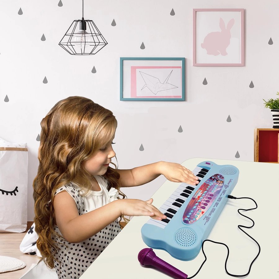 LEXIBOOK  Eiskönigin 2 - 32 Tasten Piano mit Mikrofon zum Singen