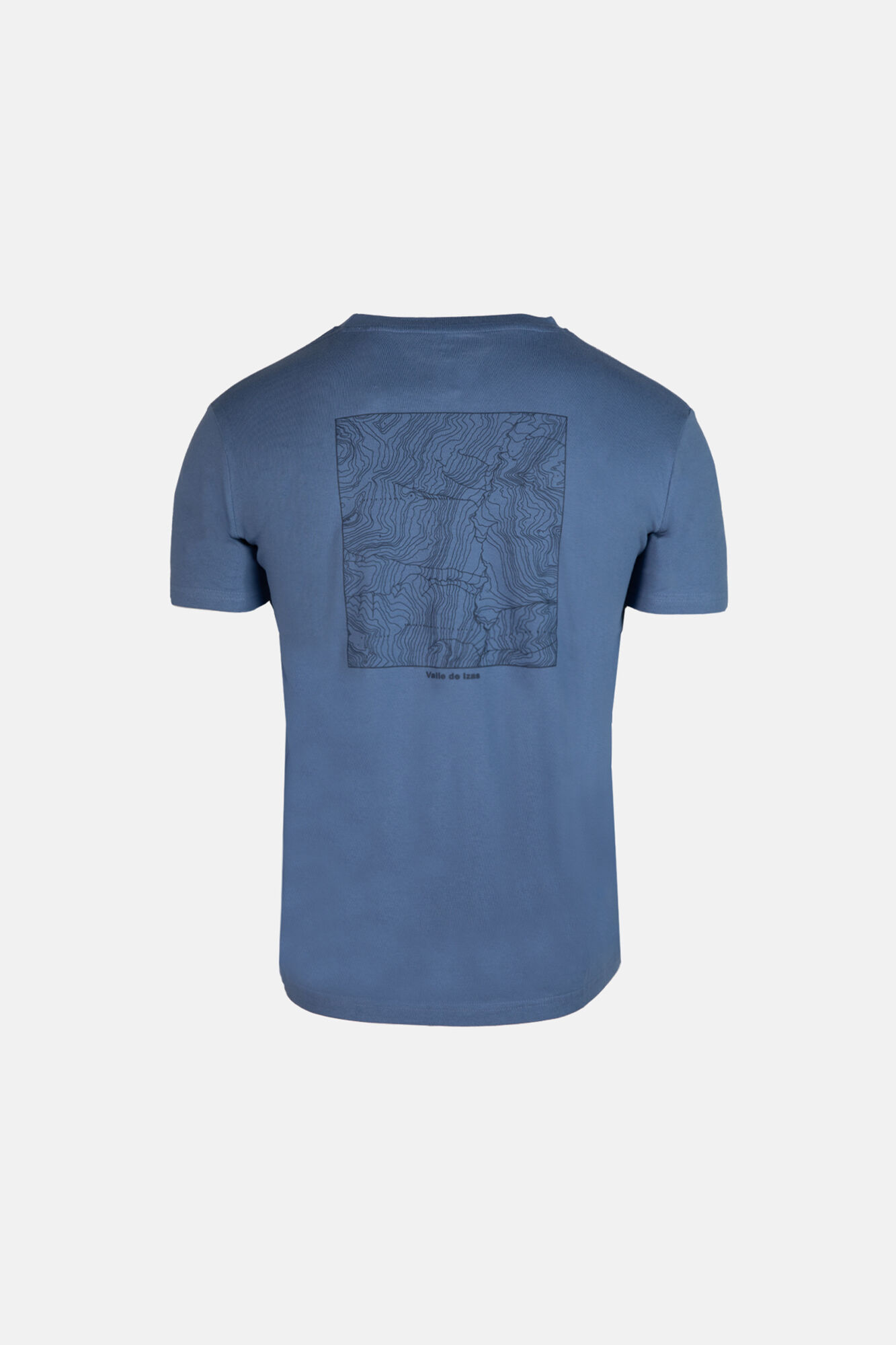 Camiseta Baro M de manga curta - Azul Médio