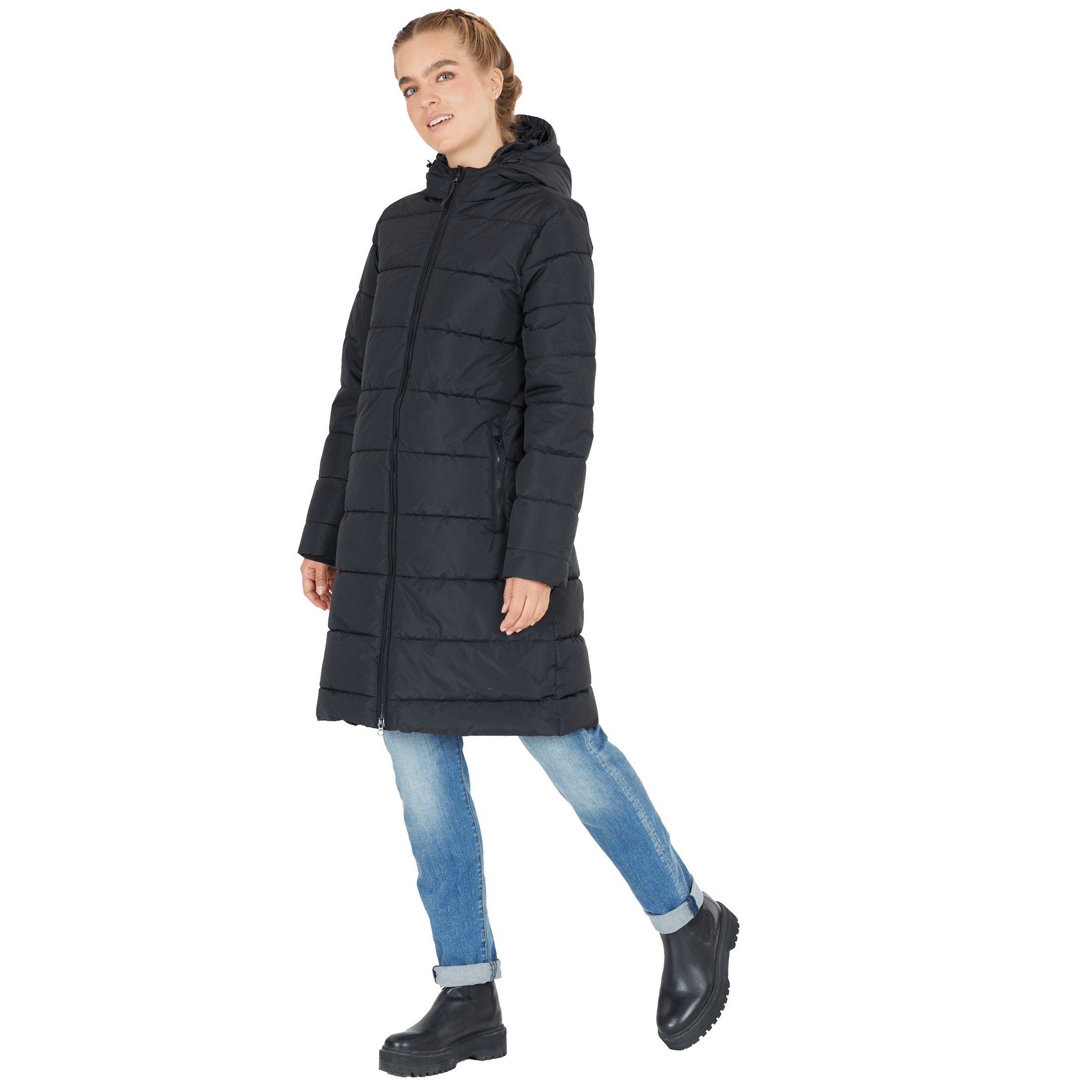 Vertical Amareton W Long Puffer Jacket - Jakke