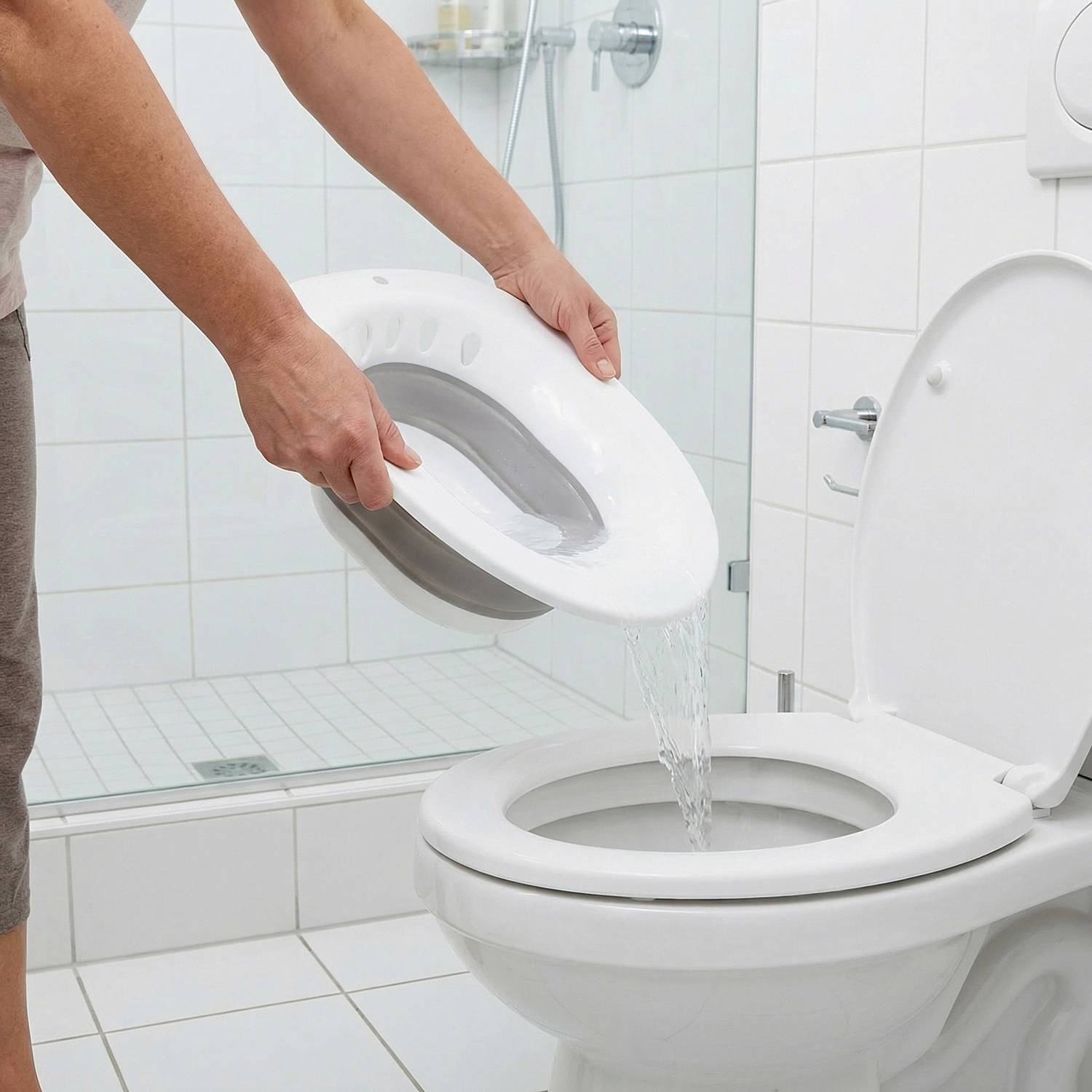 Sitzbad faltbar