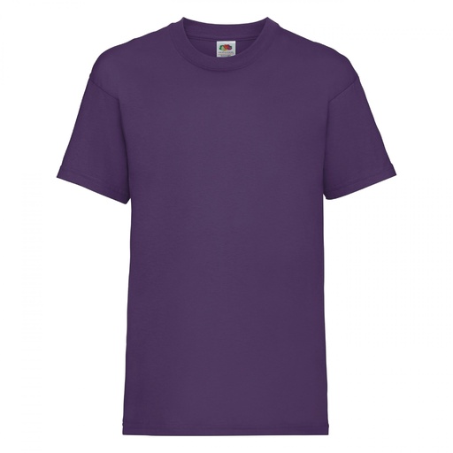 Camiseta básica de manga curta Fruit of the Loom Premium Quality 100% algodão