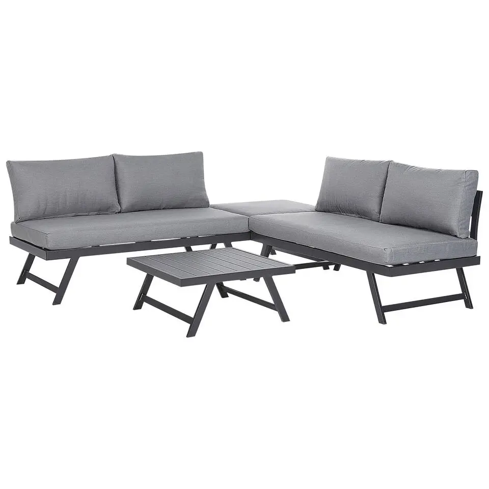 COCCORINO - Tuinset - Grijs - Aluminium