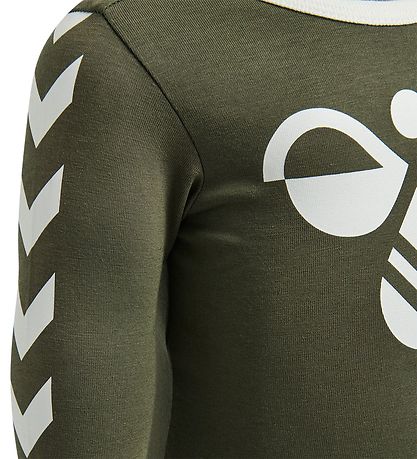Hummel Body l/æ - hmlFlipper - Army Grøn
