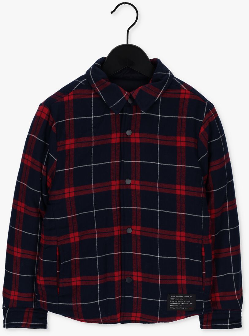 IKKS blauwe ikks overshirt xv41083