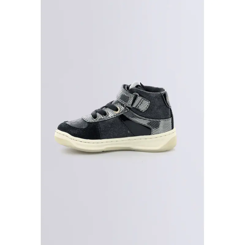 KICKALIEN NOIR BRILLANT SNEAKERS HAUTES Synthétique Fille