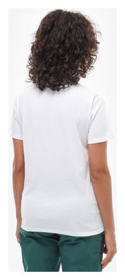 T-Shirt Millet Chamonix Flower Blanc Femme
