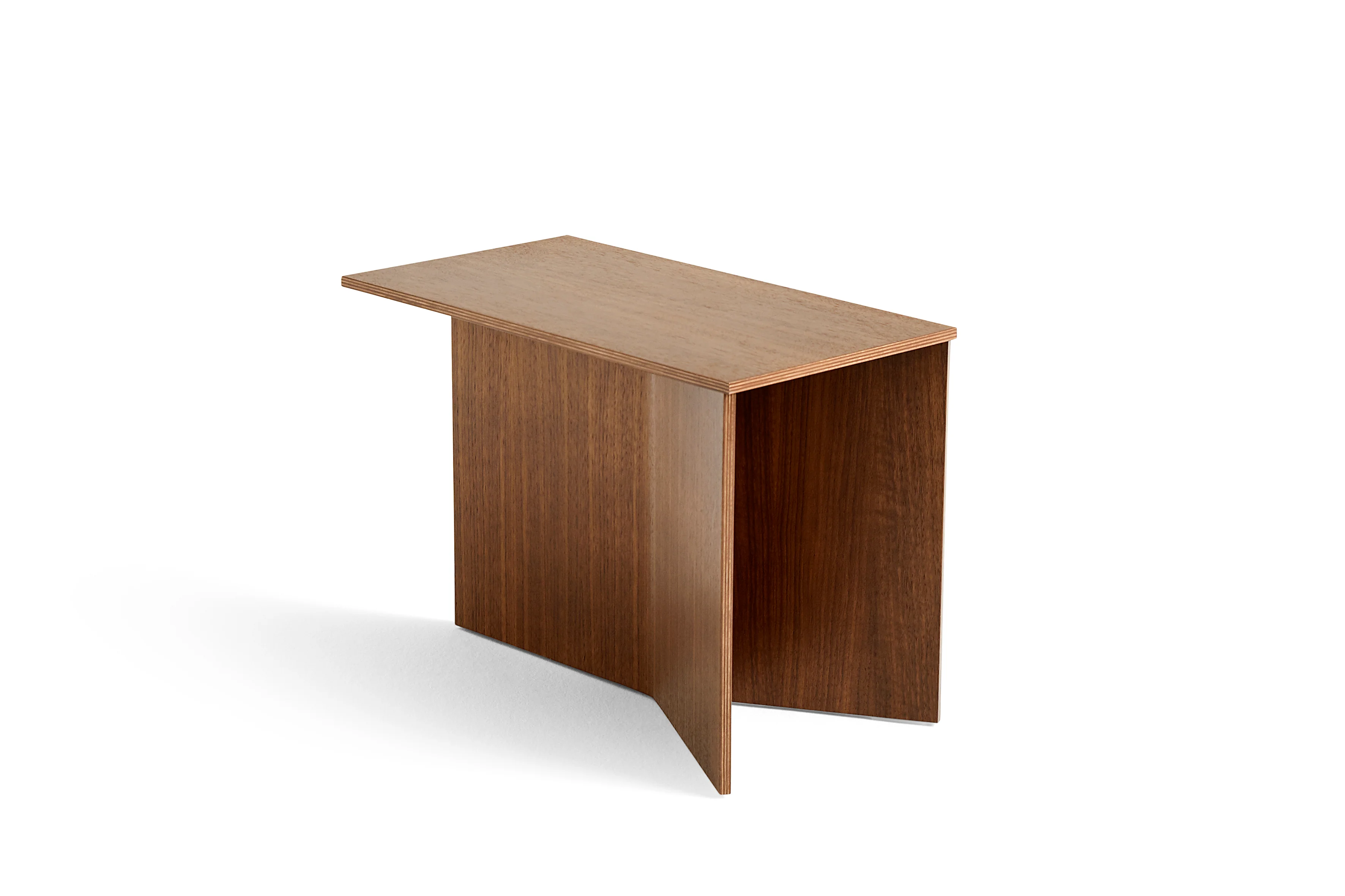HAY  Slit Wood Oblong sofabord - Walnut