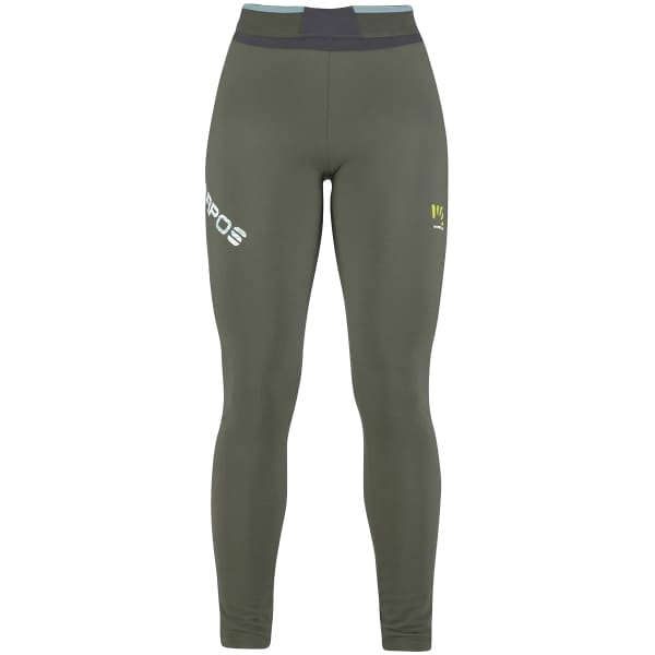 Pantalon ski de randonnée KARPOS LAVAREDO PLUS WINTER W TIGHT THYME/BLACK SAND