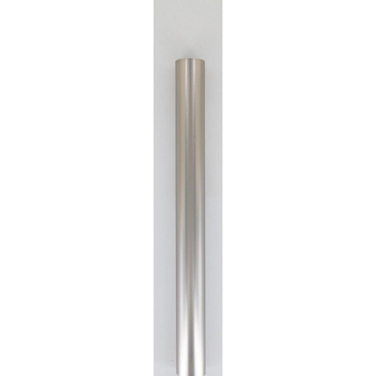 TUBE FER FORGE D28 2.50 M ARGENT MAT