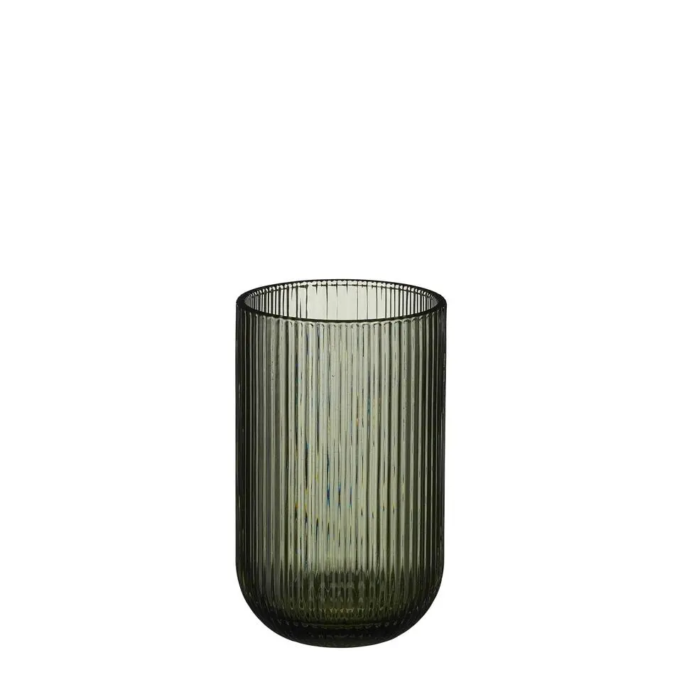 Mica Decorations Merlot Drinkglas - Set van 6 - 400 ml - Grijs
