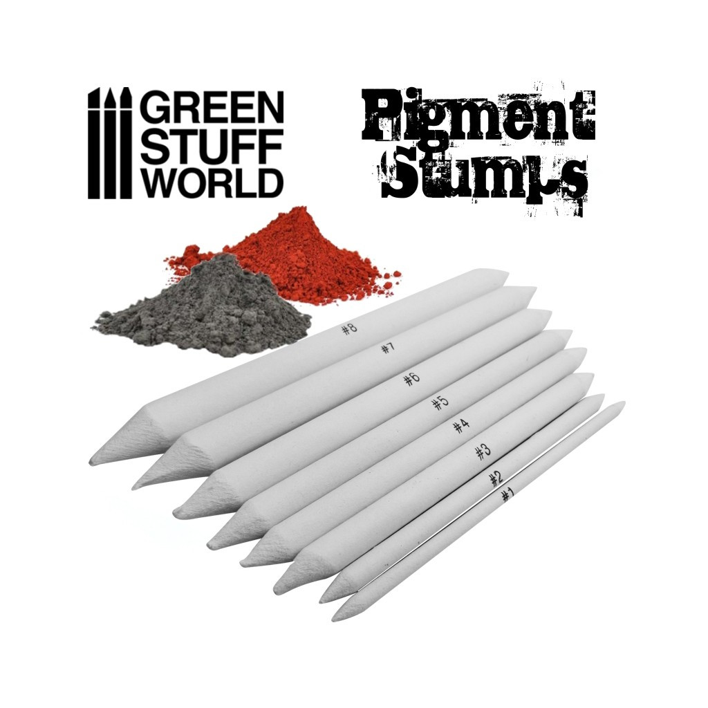 Set de 8 Estompes pour Pigments