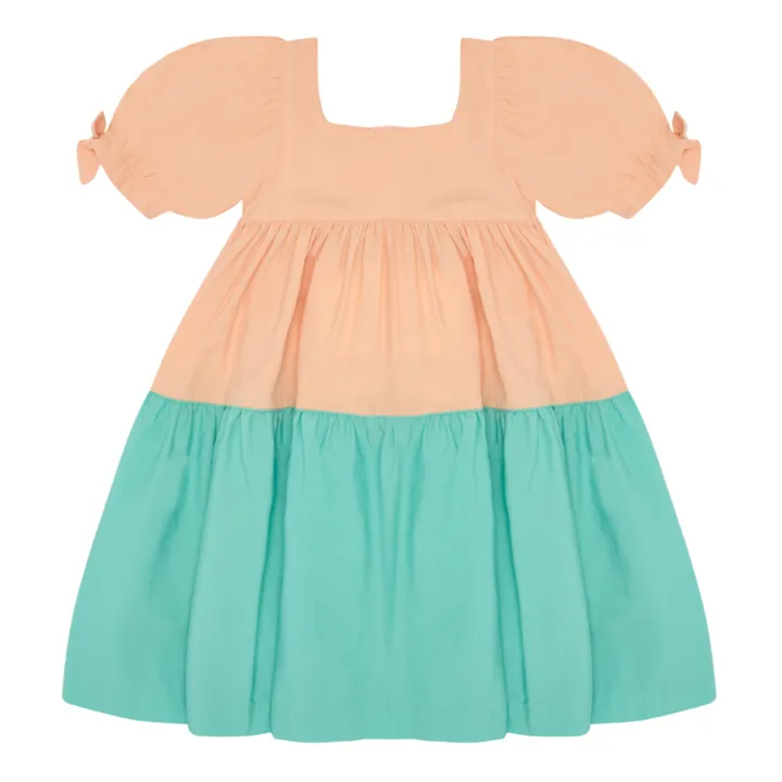 The Middle Daughter Robe Popeline de Coton | Rose pêche
