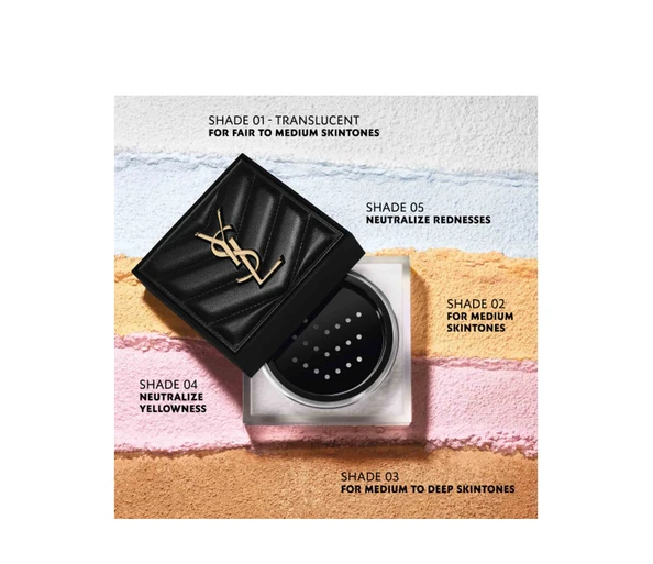 Yves Saint Laurent All Hours Hyper Blur Powder PuderTRANSLUCENT 01
