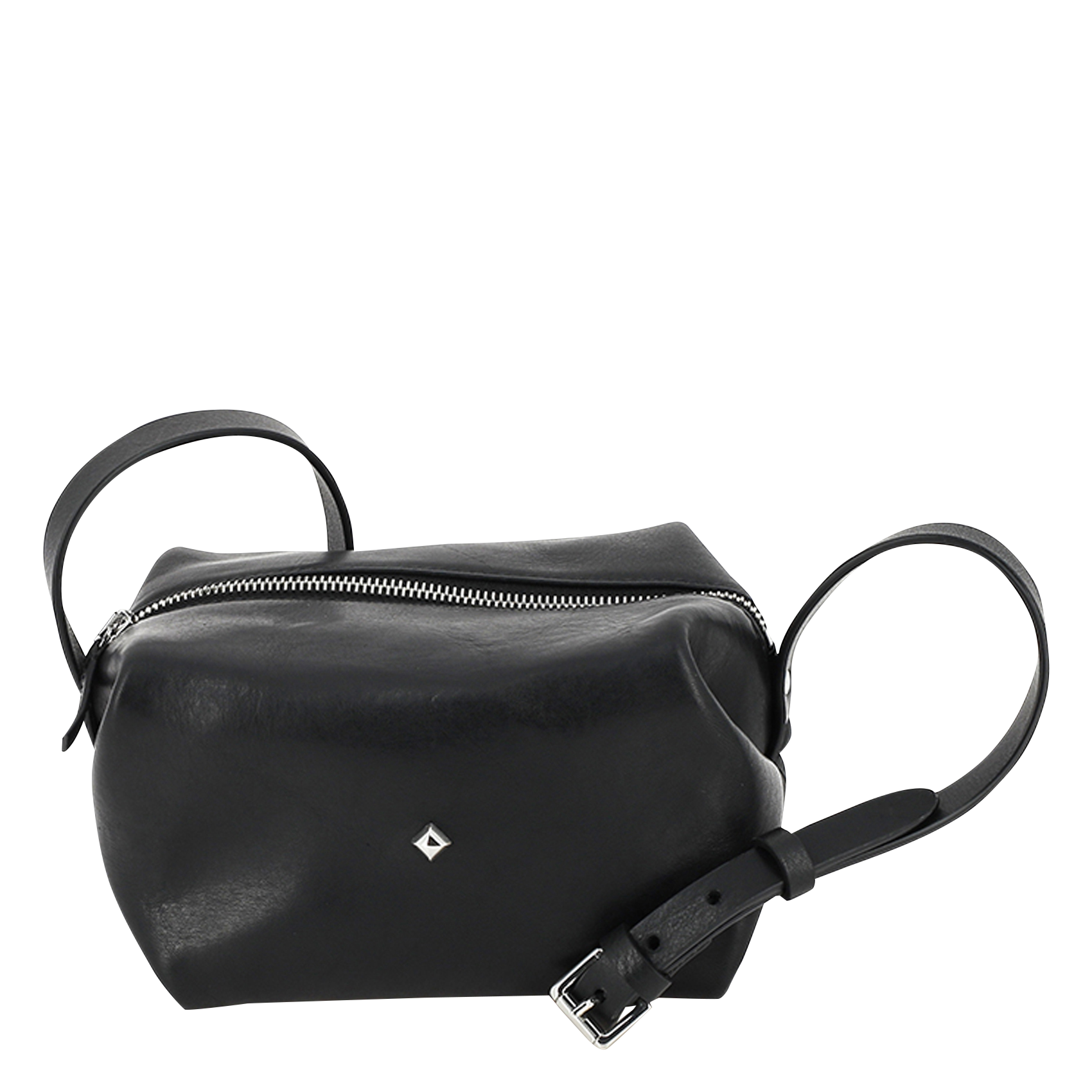 LE MINI SOHNA CUIR - Sac à main en cuir| Noir
