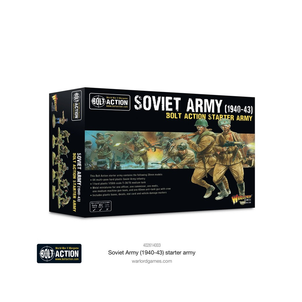 Bolt Action - Soviet Army (1940-43) Starter Army