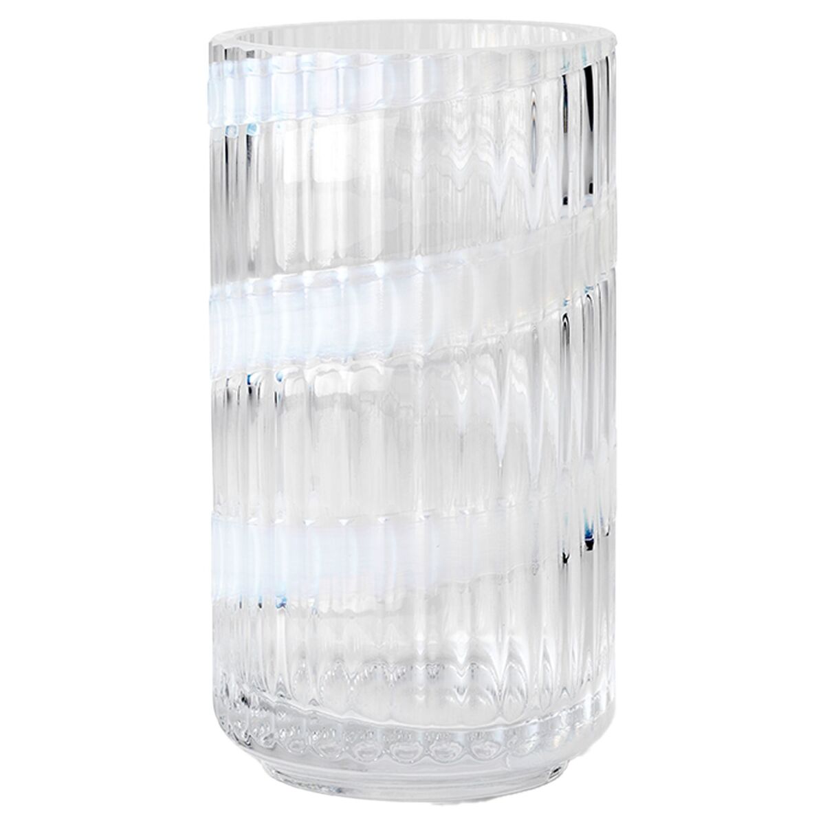 Swirl vase 15,5 cm, hvit