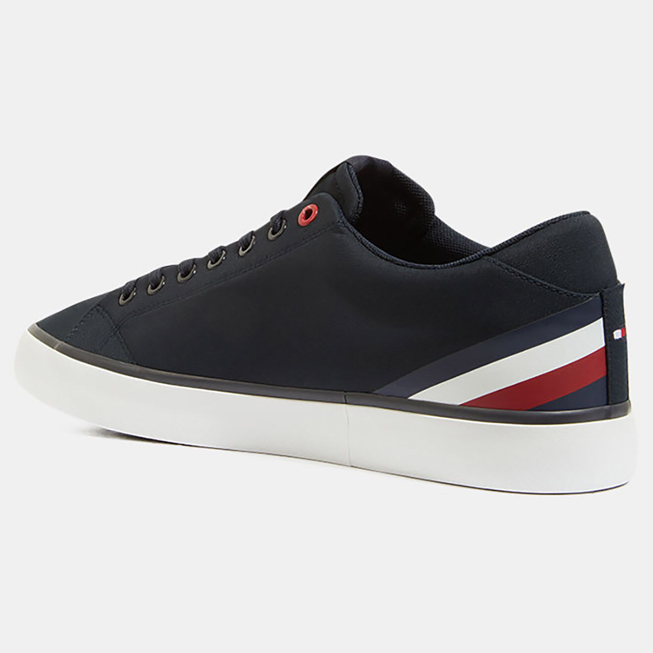 Tommy Hilfiger Baskets Canvas bandes bleu marine