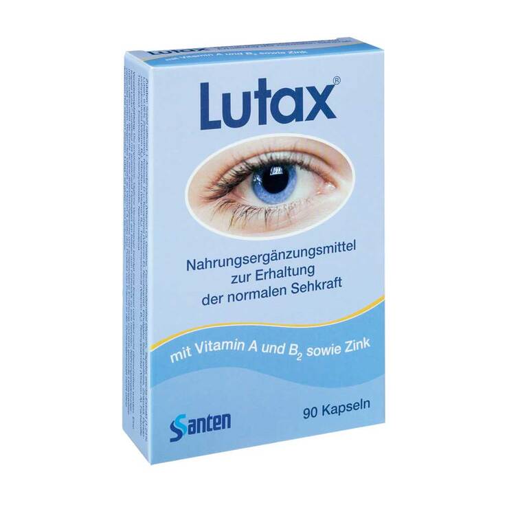 Lutax 10 mg Lutein Kapseln, 90 St