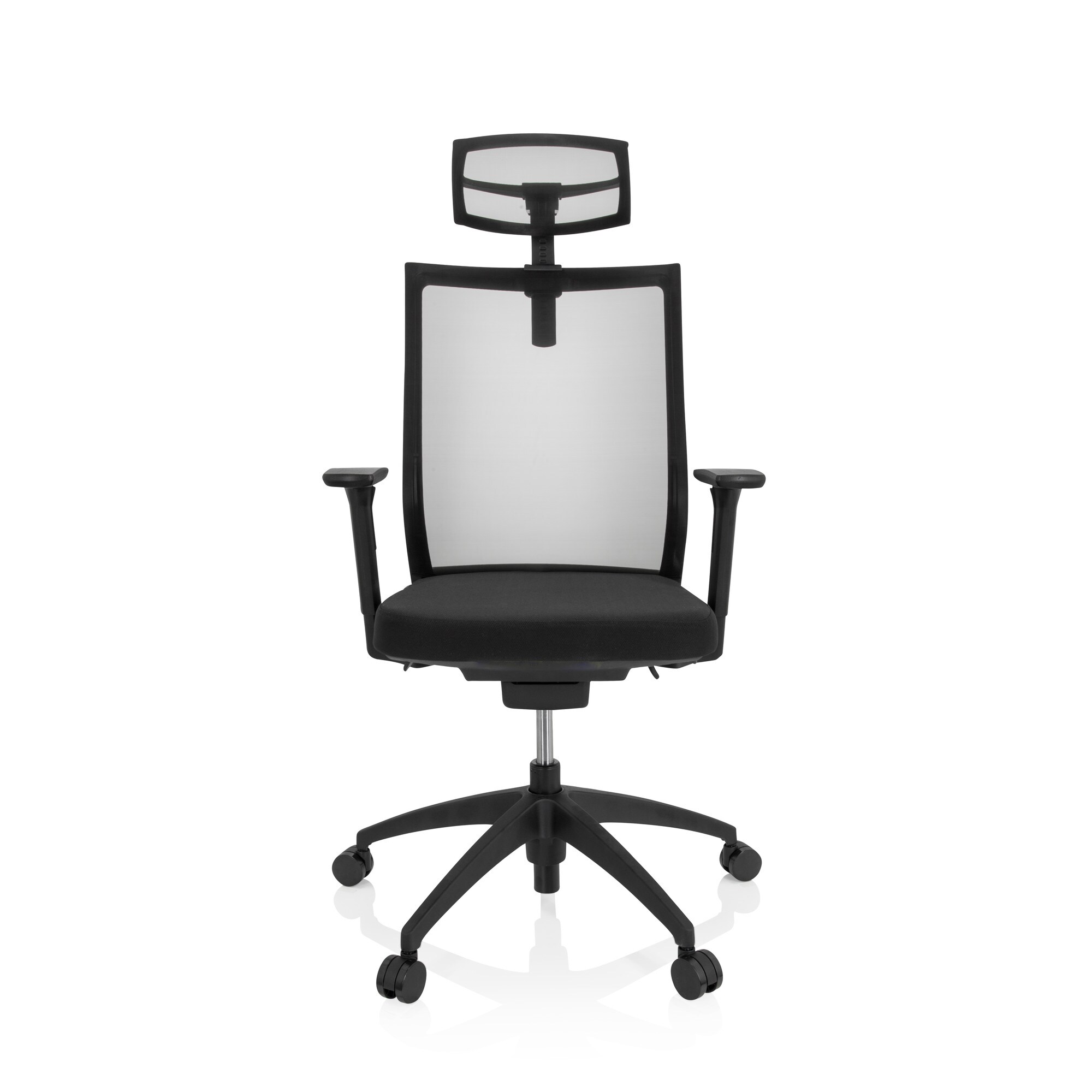 Profi Bürostuhl ASPEN PRO Stoff mit Armlehnen (höhenverstellbar) hjh OFFICE