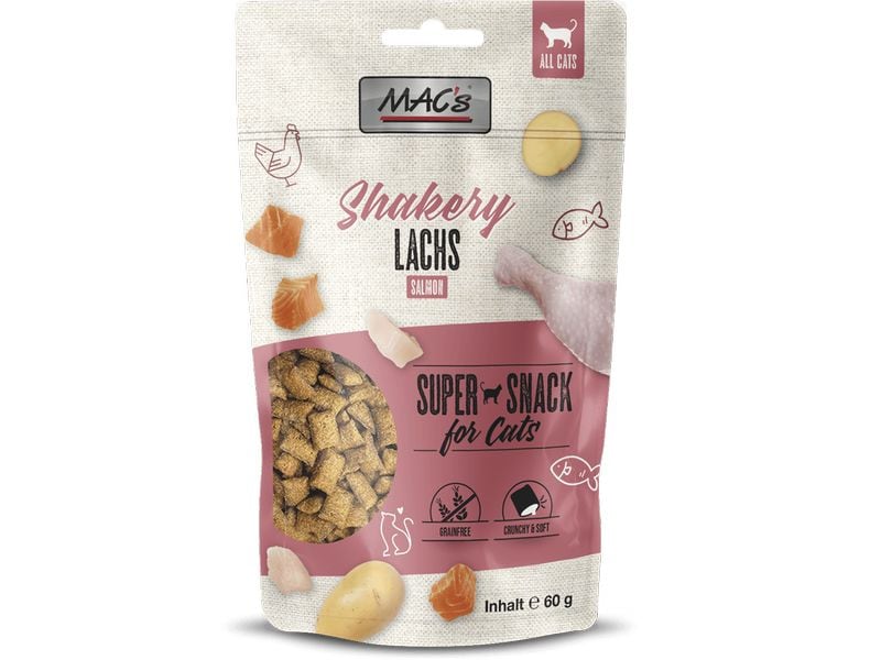 MAC's Katzen-Snack Shakery Salmon 60 g Snack für Katzen