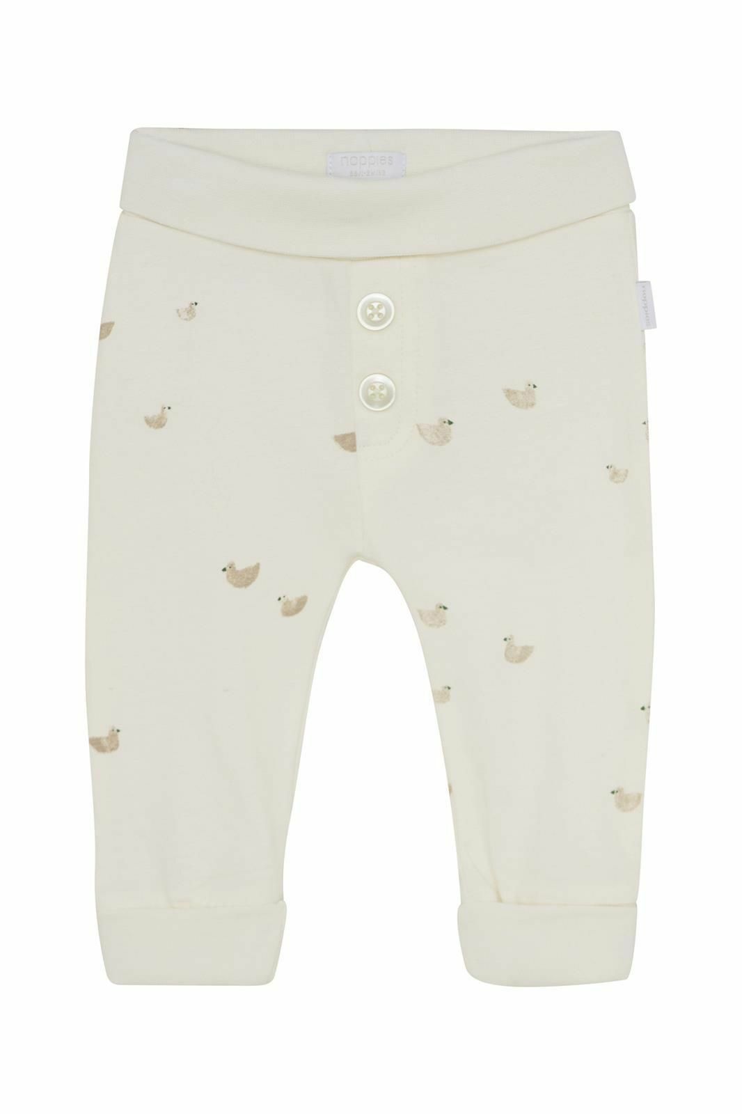 Noppies Newborn Broek Neal - Animals pattern Off white