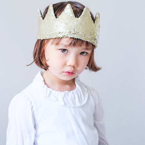 Mimi & lula kroon sequin - goud