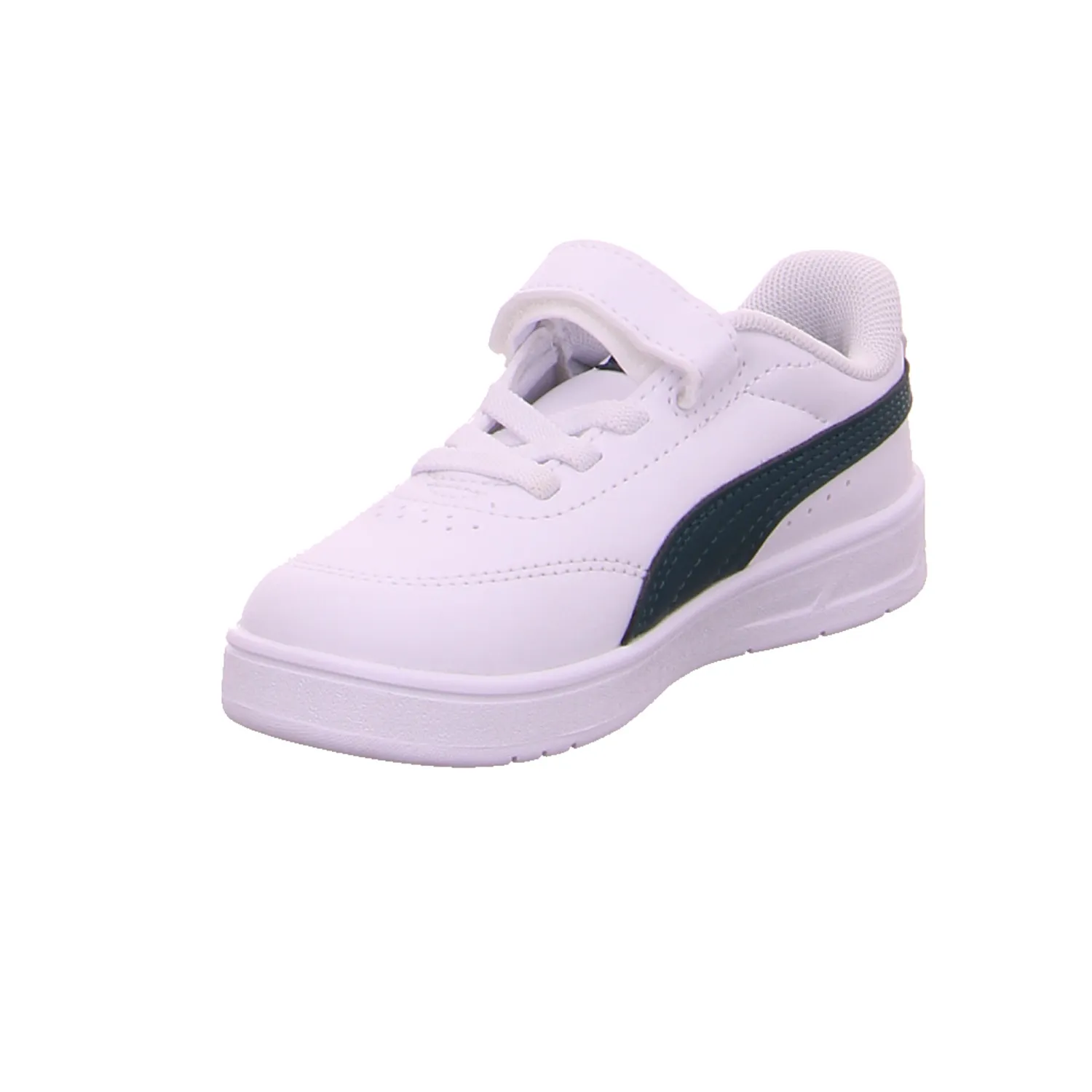 PUMA Baby-Sport-Bottine Weiss Lederimitat  Sneaker