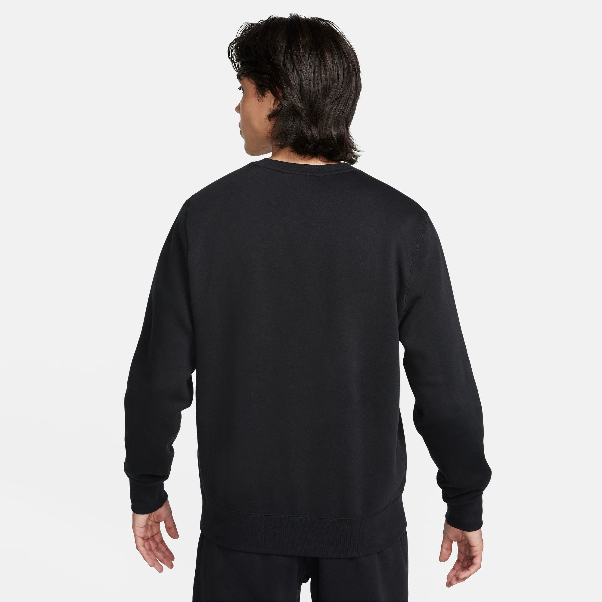 Nike Club Fleece Mens Long Sleeve Crew