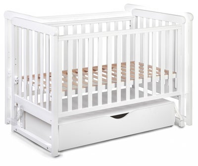 Yappy Kids Move Sprinkelseng Med Sengeskuff, Hvit